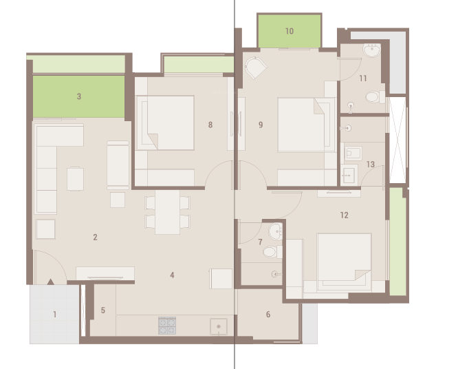 Floor Plan sarathya west Floor Plan Floor Plan