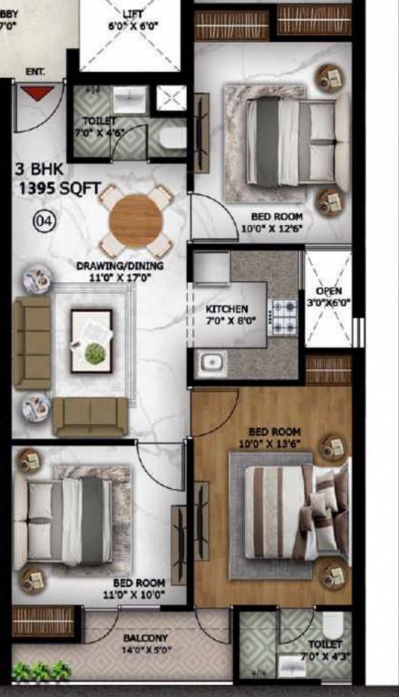  vihaan 107 Floor Plan Floor Plan