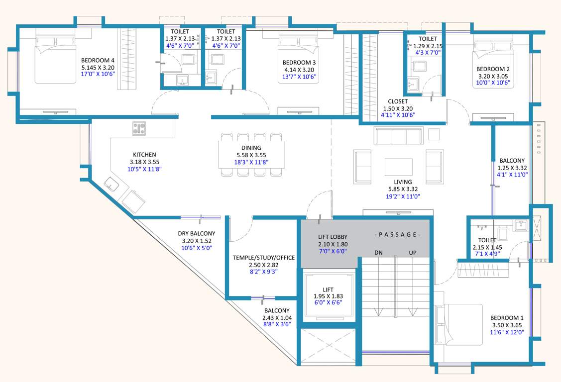  pratibha sadan Floor Plan Floor Plan