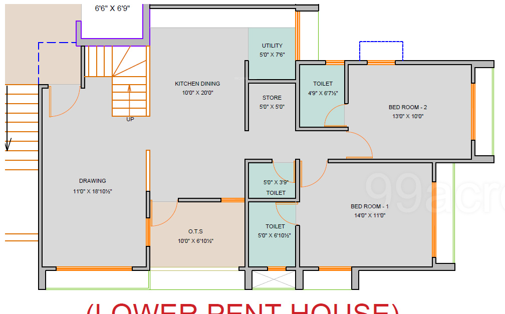  vivekanand arise Floor Plan Lower Level Duplex Plan