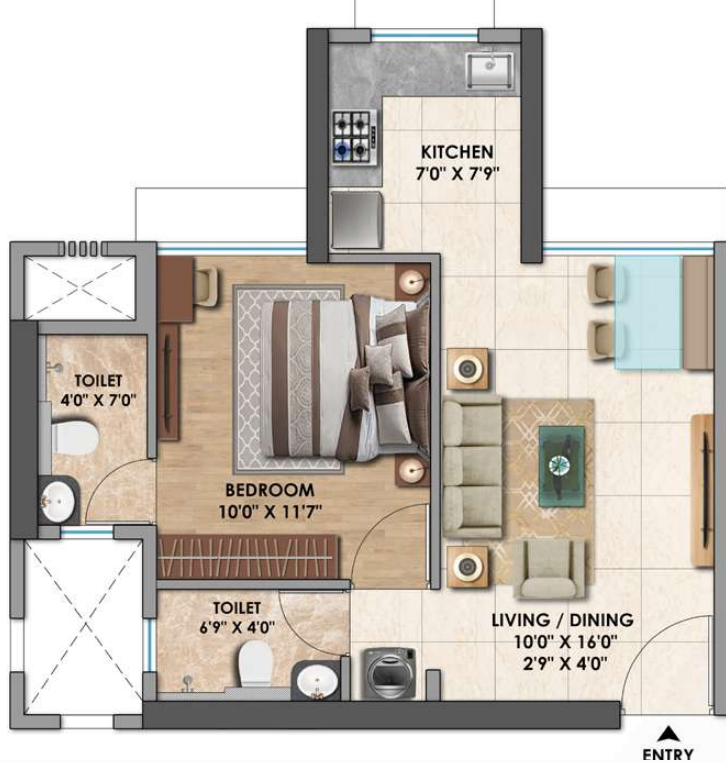 Floor Plan chandak greenairy Floor Plan Floor Plan