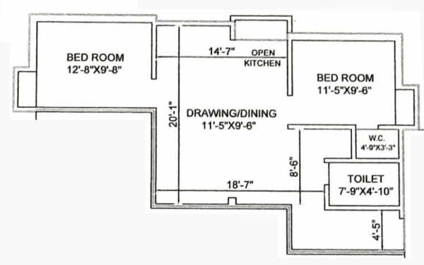  gajapati-appartment Floor Plan Floor Plan