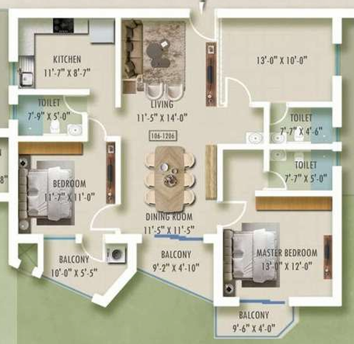 Floor Plan costa furtune crestview Floor Plan Floor Plan