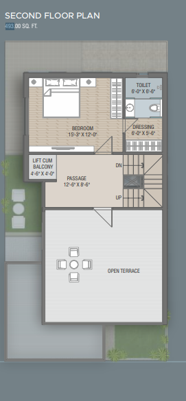  amardeep luxuria Floor Plan Second Floor Plan