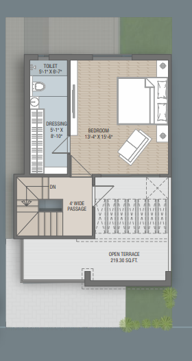  amardeep luxuria Floor Plan Second Floor Plan
