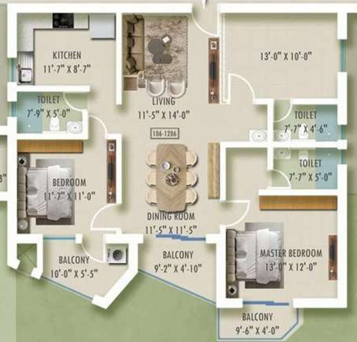 Floor Plan  costa furtune crestview Floor Plan Floor Plan