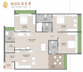 omkara-skyline Floor Plan Floor Plan