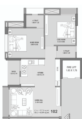  luxuria Floor Plan Floor Plan