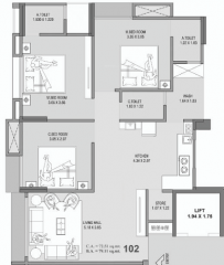  luxuria Floor Plan Floor Plan