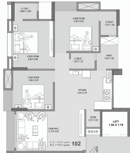  luxuria Floor Plan Floor Plan