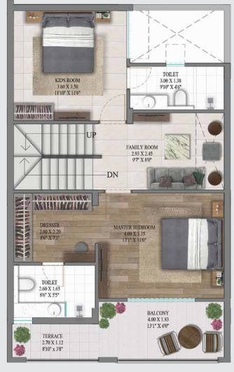  nitara phase 1 and 1a Floor Plan First Floor Plan