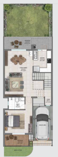  nitara phase 1 and 1a Floor Plan Ground Floor Plan
