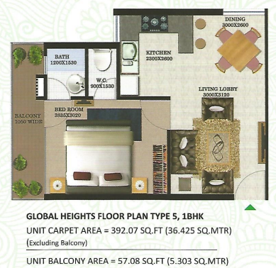  global-heights Floor Plan Floor Plan