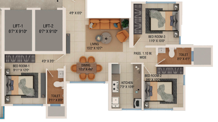  dreams empire Floor Plan Floor Plan