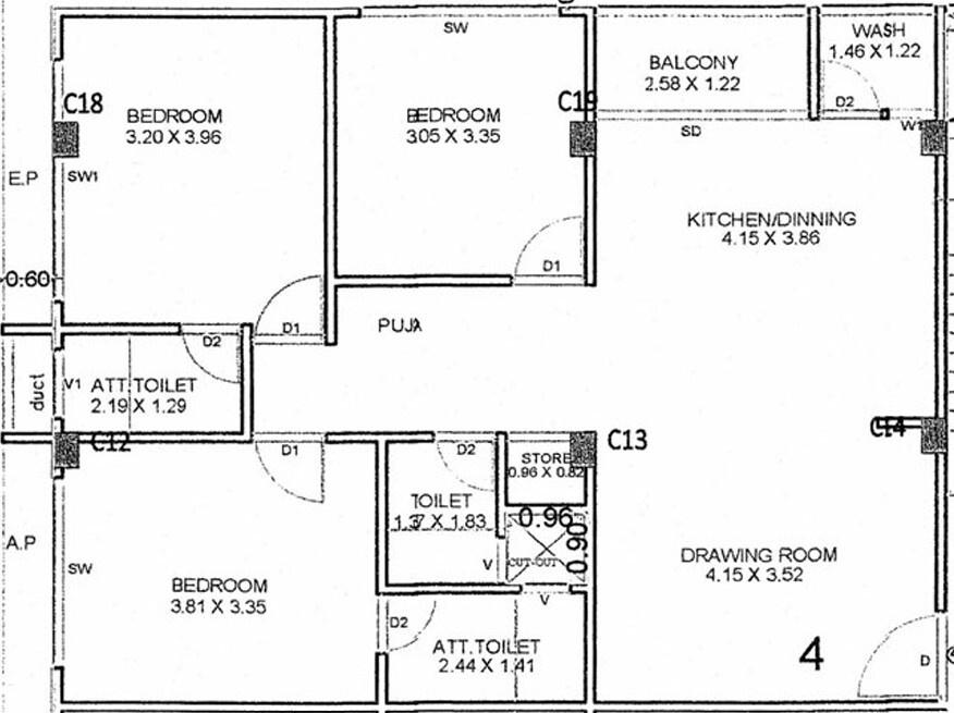 Floor Plan vrajraaj apartments Floor Plan Floor Plan