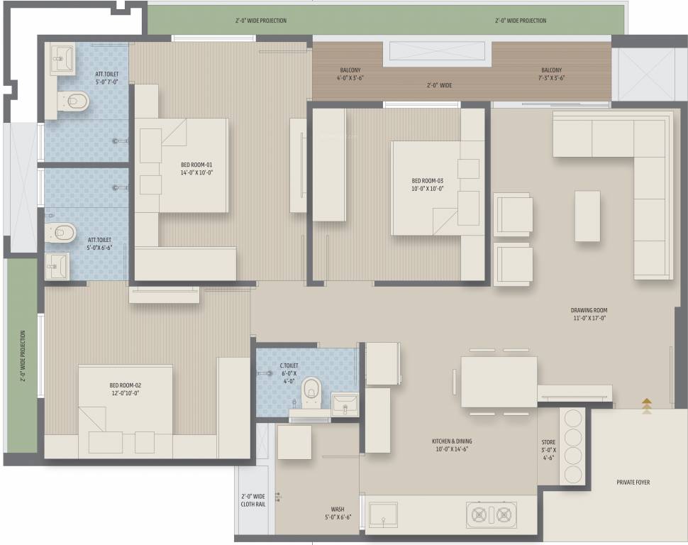 Floor Plan trinity sky Floor Plan Floor Plan