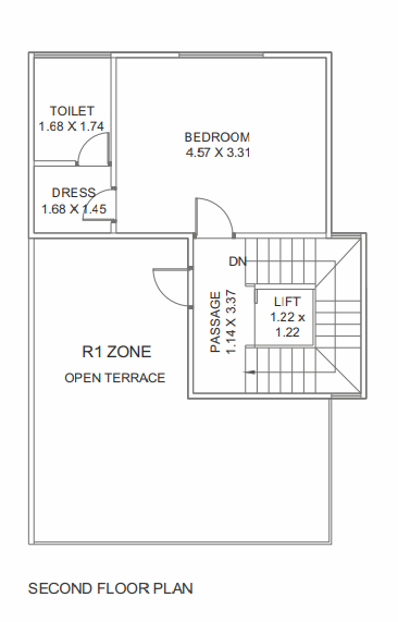 serene Floor Plan Terrace Floor Plan