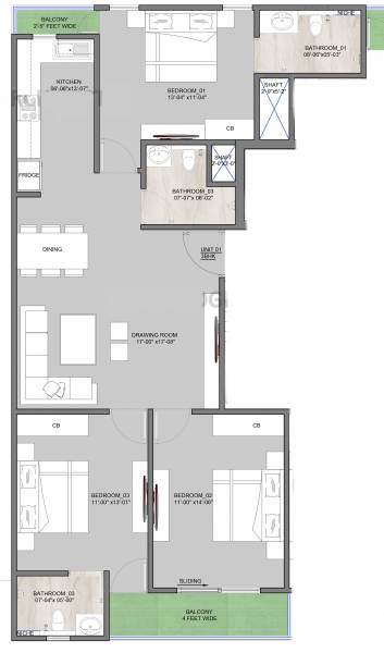  i-and-m-floret-homes Floor Plan Floor Plan