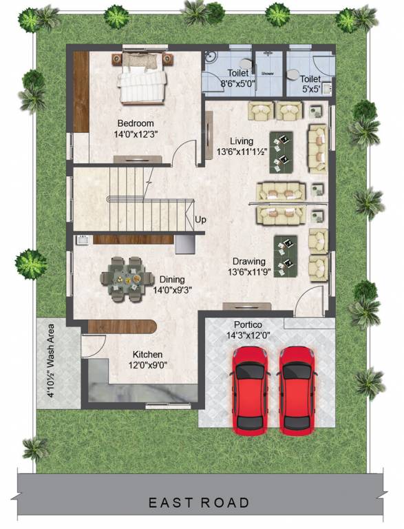  grandeur Floor Plan Ground Floor Plan