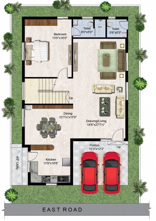  grandeur Floor Plan Ground Floor Plan