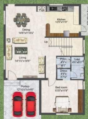  grandeur Floor Plan Ground Floor Plan