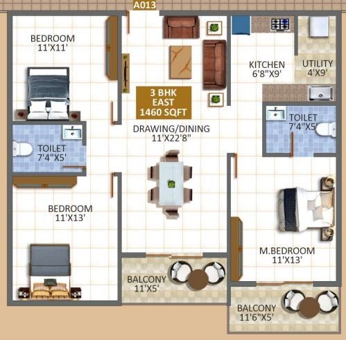 Floor Plan sree urban orchids Floor Plan Floor Plan