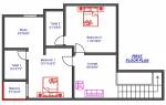  victorian-square Floor Plan Upper Level Duplex Plan