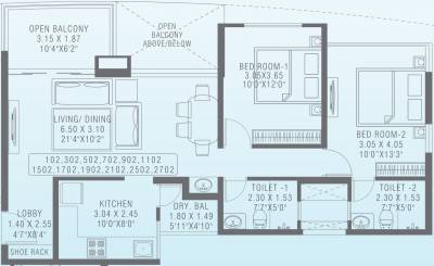 puneville-phase-iii-cluster-a Floor Plan Floor Plan