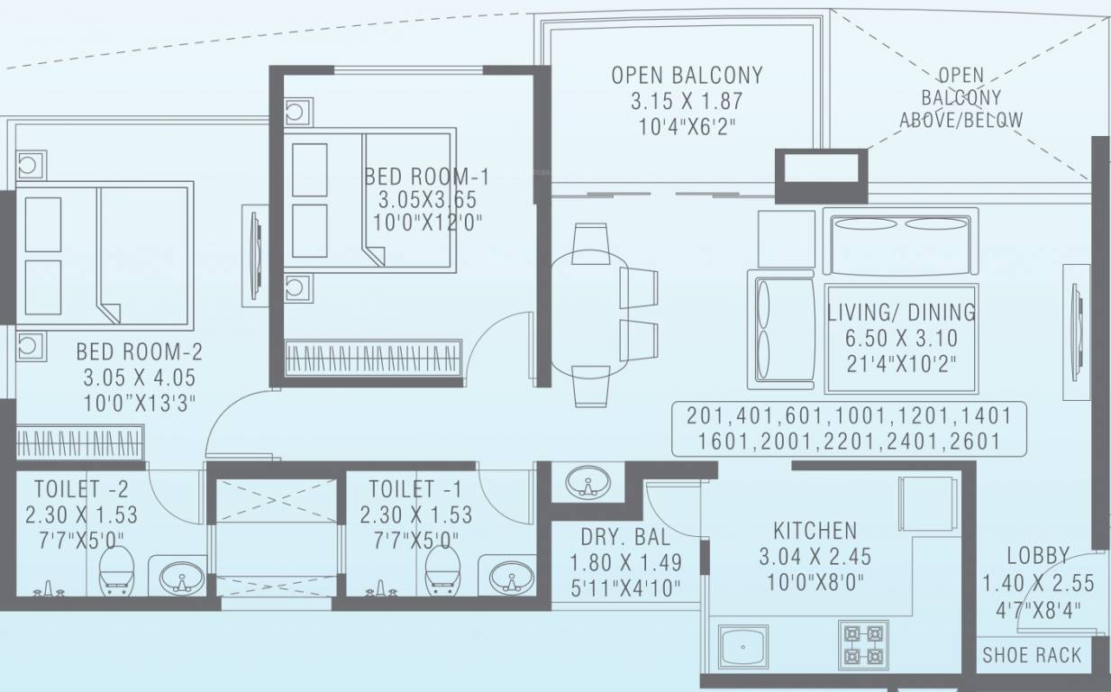 Floor Plan puneville phase iii cluster a Floor Plan Floor Plan