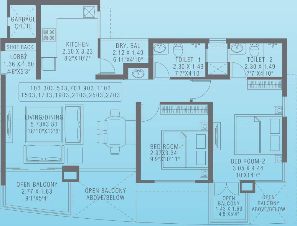 Floor Plan puneville phase iii cluster a Floor Plan Floor Plan