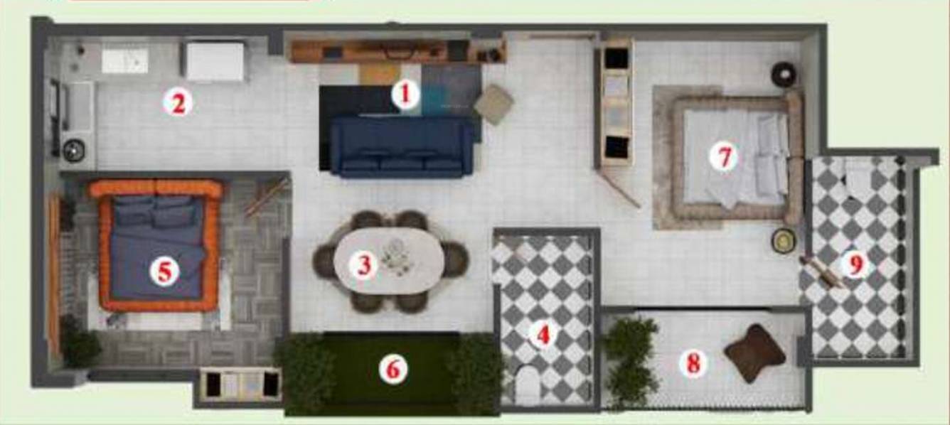  heights Floor Plan Floor Plan
