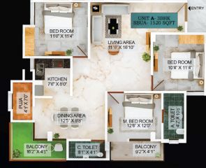  high-rise-landmark Floor Plan Floor Plan