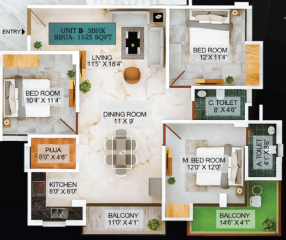  high-rise-landmark Floor Plan Floor Plan