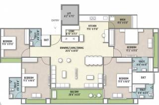 Floor Plan shyam-swastik Floor Plan Floor Plan