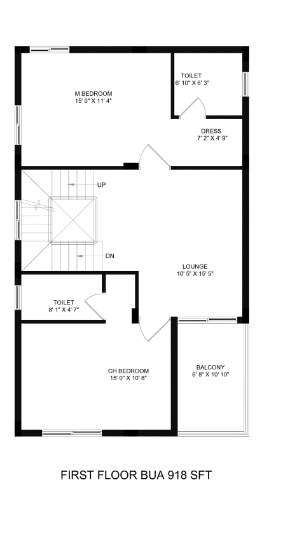  pranav grove park Floor Plan First Floor Plan