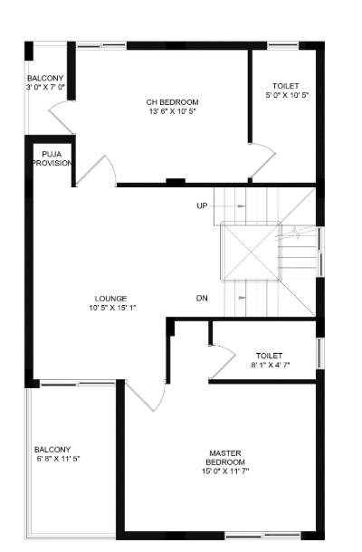  pranav grove park Floor Plan First Floor Plan
