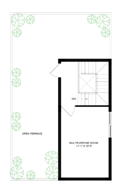  pranav grove park Floor Plan Second Floor Plan