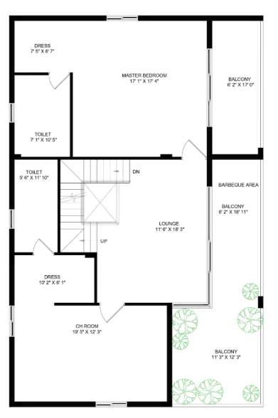  pranav grove park Floor Plan First Floor Plan