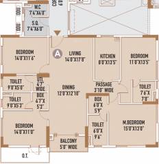  nidhara-phase-1 Floor Plan Floor Plan