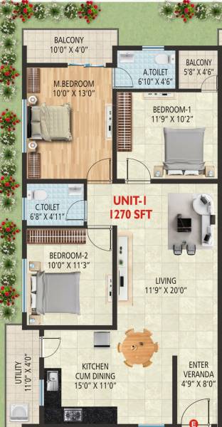  shakti-homes Floor Plan Floor Plan