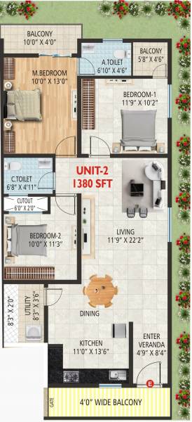  shakti-homes Floor Plan Floor Plan