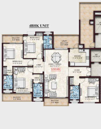 Floor Plan gh 1 grand omaxe regent Floor Plan Floor Plan