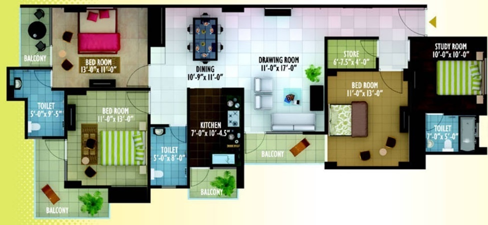 Floor Plan galaxy phase ii Floor Plan Floor Plan