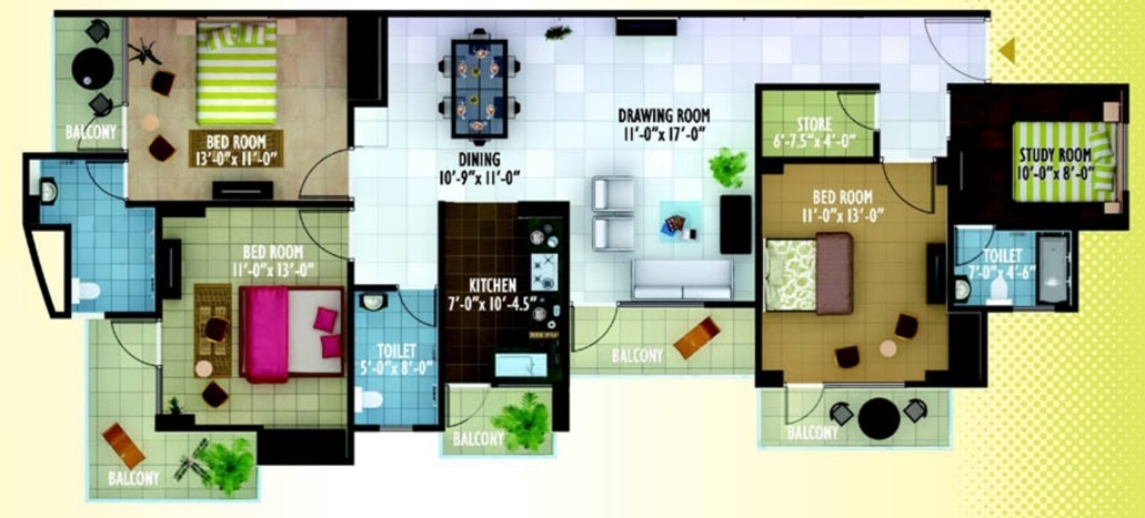Floor Plan galaxy phase ii Floor Plan Floor Plan
