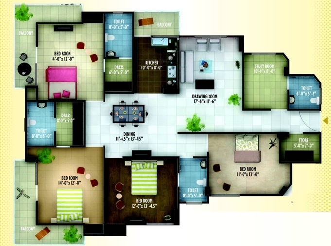 Floor Plan galaxy phase ii Floor Plan Floor Plan
