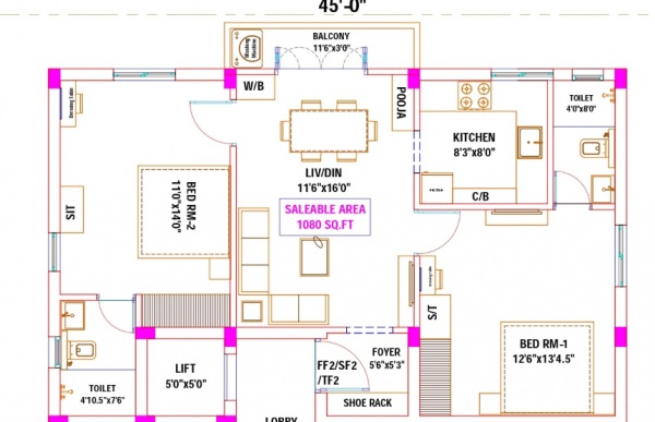  thendral Floor Plan Floor Plan