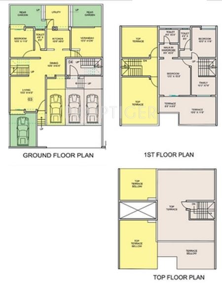 Rachana Zephyr (3BHK+3T (2,274 sq ft) 2274 sq ft)