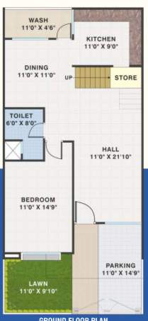 royal garden Floor Plan Ground Floor Plan