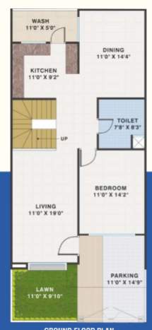royal garden Floor Plan Ground Floor Plan