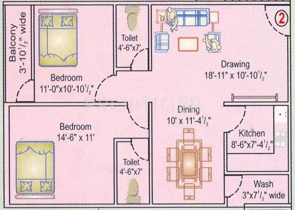 Lakshmi Marvel (2BHK+2T (1,144 sq ft) 1144 sq ft) Lakshmi Marvel (2BHK+2T (1,144 sq ft) 1144 sq ft)